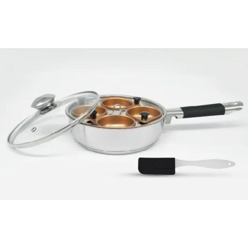 Cook Pro Cook Pro Non Stick Stainless Steel Egg Poacher