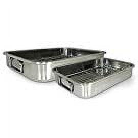 COOKPRO 531 4PC STAINLESS STEEL ROASTER LASAGNA PAN ROASTER