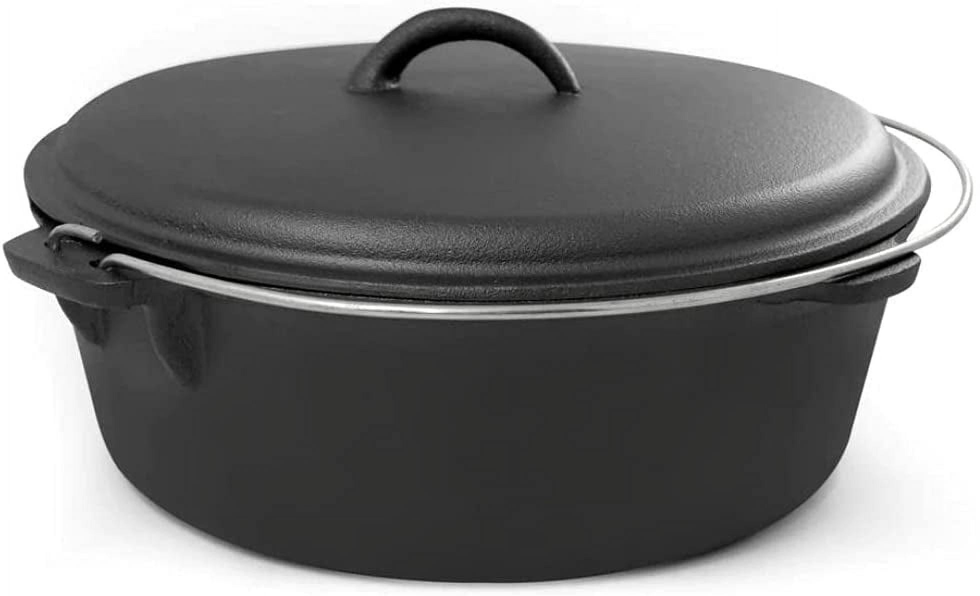 Cook Pro Cook Pro 6 Quarts Cast Iron Round Dutch Oven