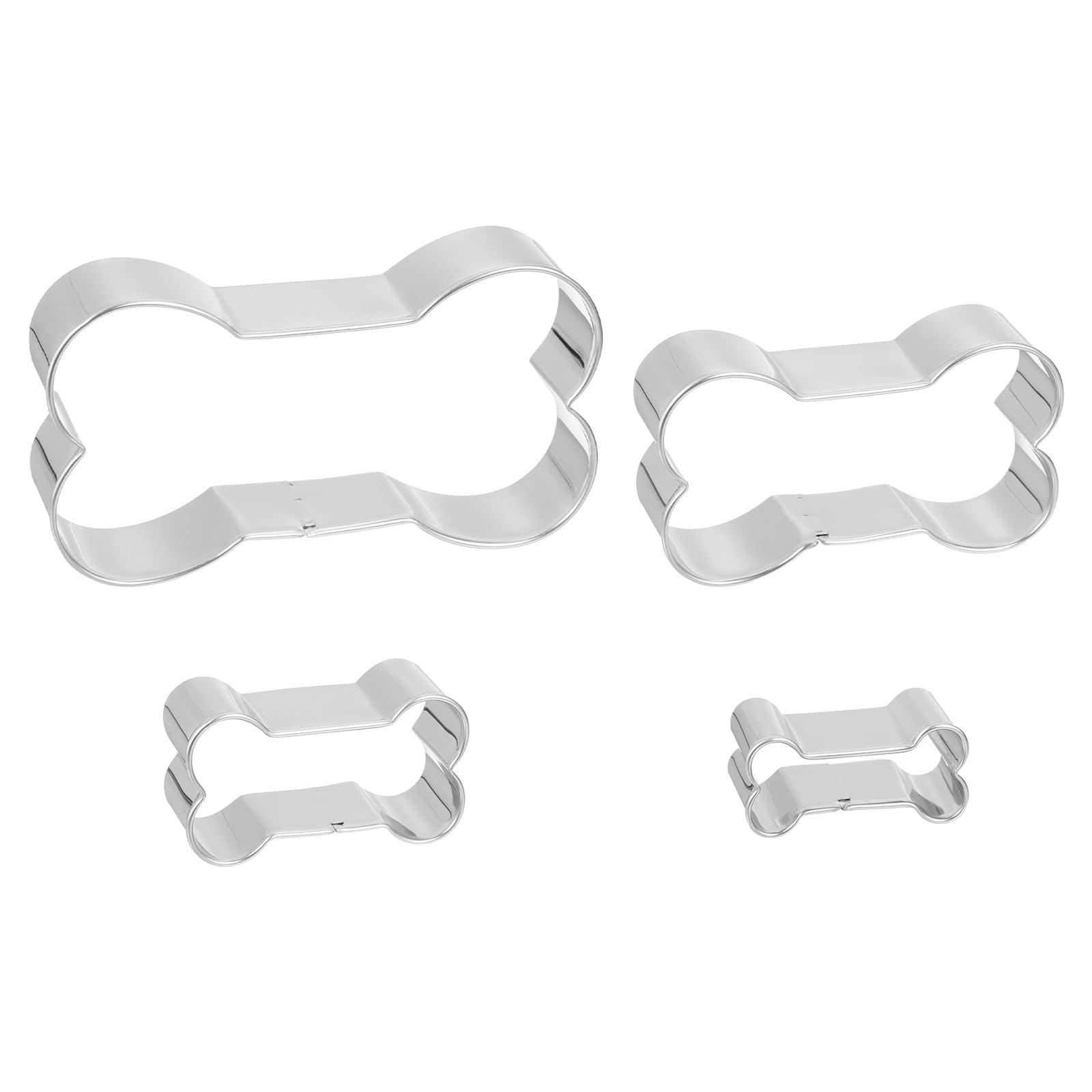 Cookie Cutter Set Bone Shape 4 Piece Set