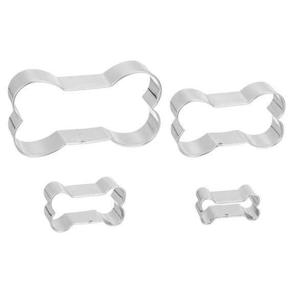 Cookie Cutter Set Bone Shape 4 Piece Set