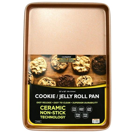 Cookie Sheet Ultimate 15" x 10" Rose Gold Granite