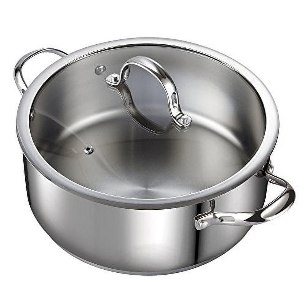 Cooks Standard Dutch Oven Casserole Classic Stainless Steel Stockpot