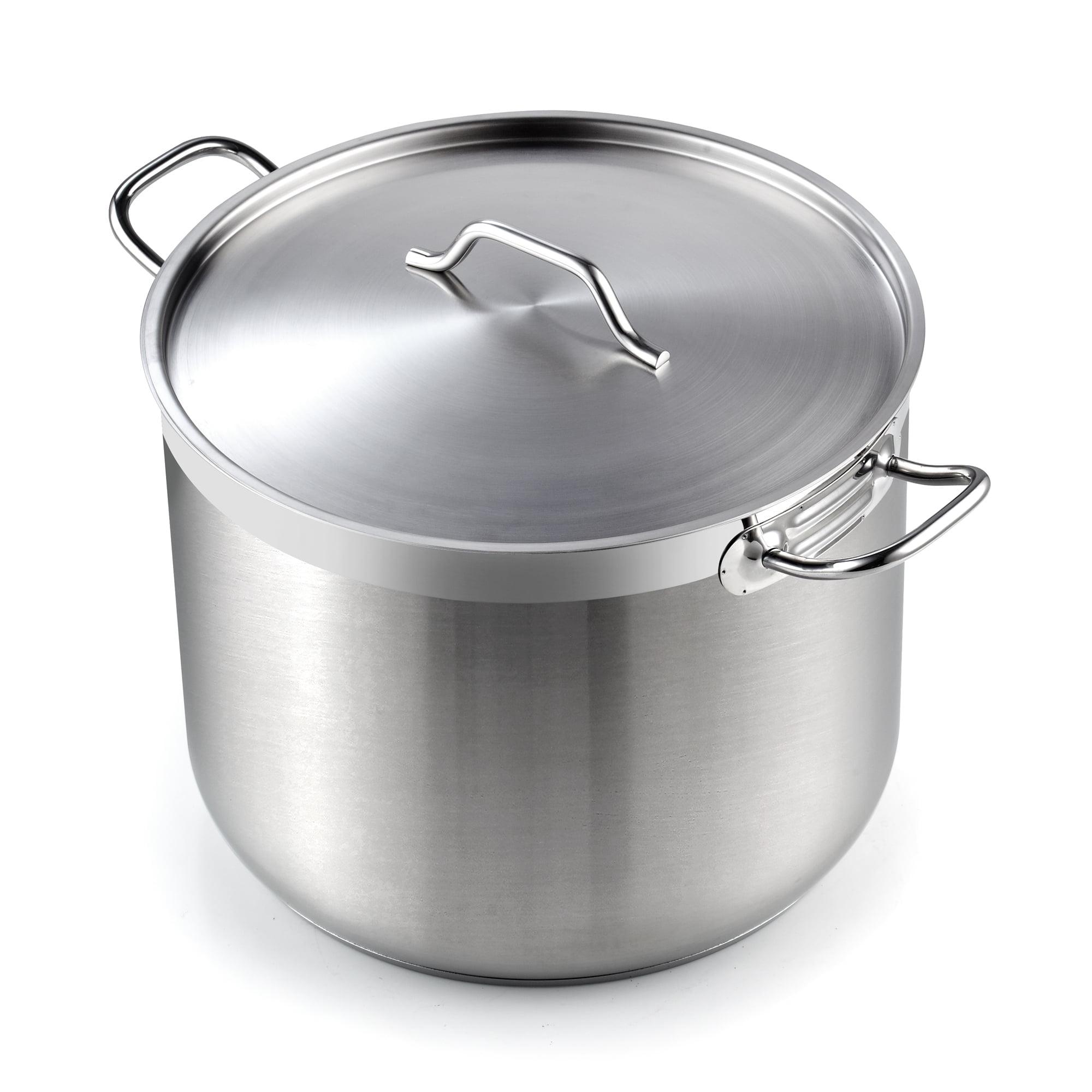 Cooks Standard Cooks Standard Professional Stainless Steel Stock Pot with Lid, Silver