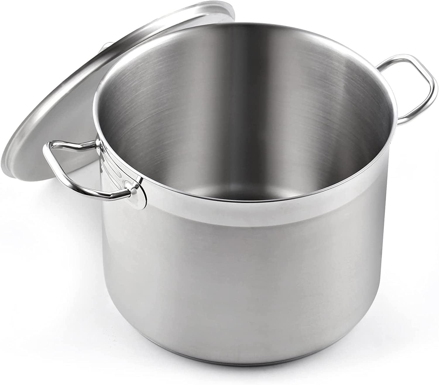 Cooks Standard Cooks Standard Professional Stainless Steel Stock Pot with Lid, Silver