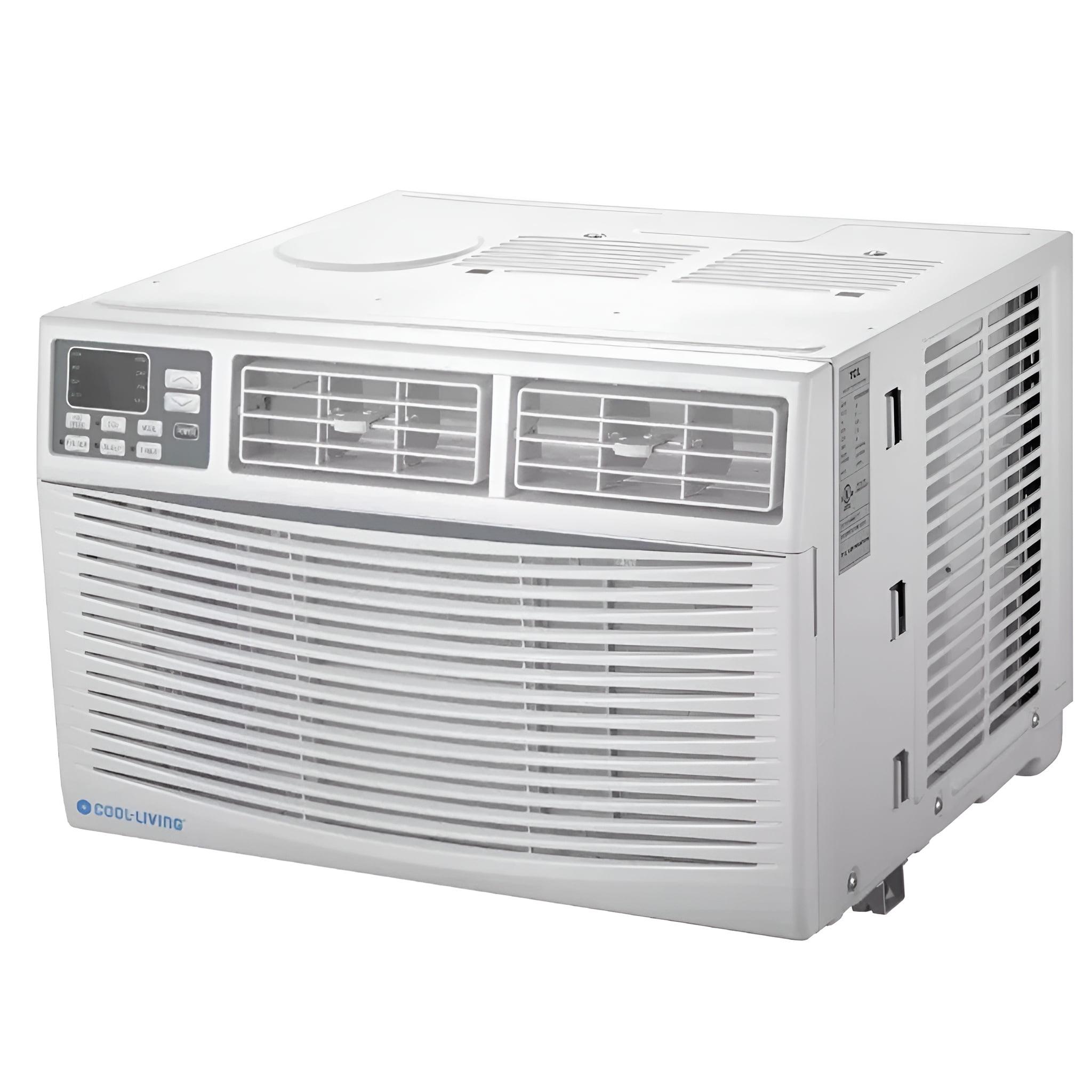 Cool-Living 8,000 BTU Window Mount Room Air Conditioner with Installation Kit