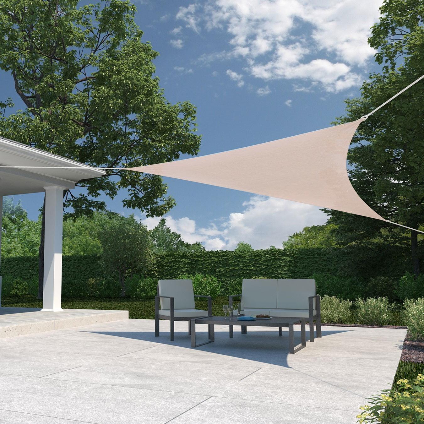 Coolaroo 142" x 142" Triangle Shade Sail