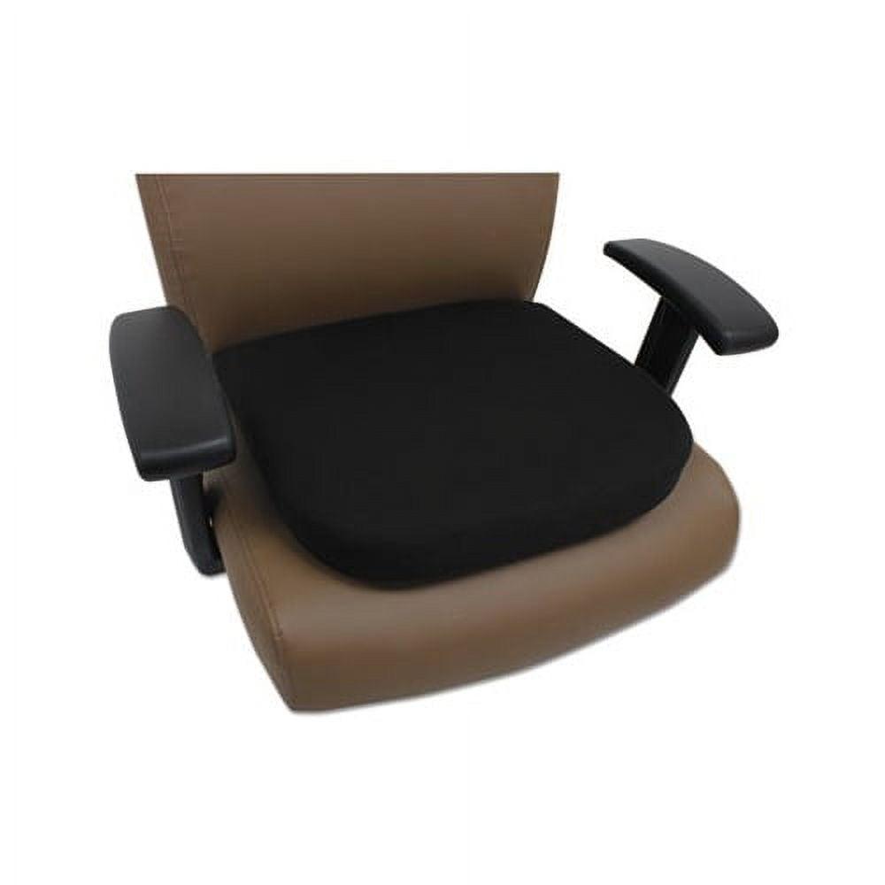 Black Cooling Gel Memory Foam Seat Cushion for Chairs