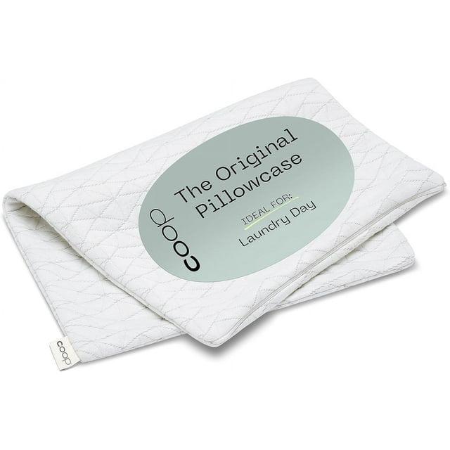 Coop Home Goods - The Original Pillow Cover, King Size Pillow Case for Memory Foam Pillows, Breathable Ultra Soft Lulltra Fabric Cover with Zipper