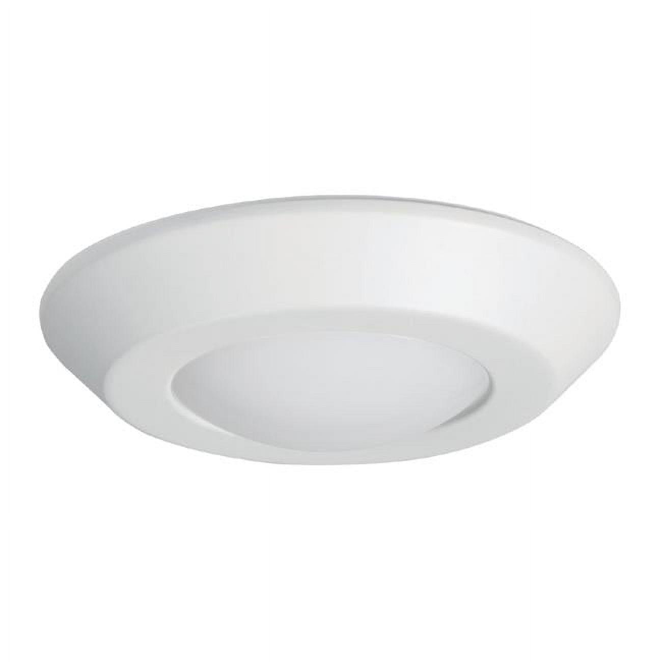 4-Inch White Aluminum LED Canless Recessed Downlight