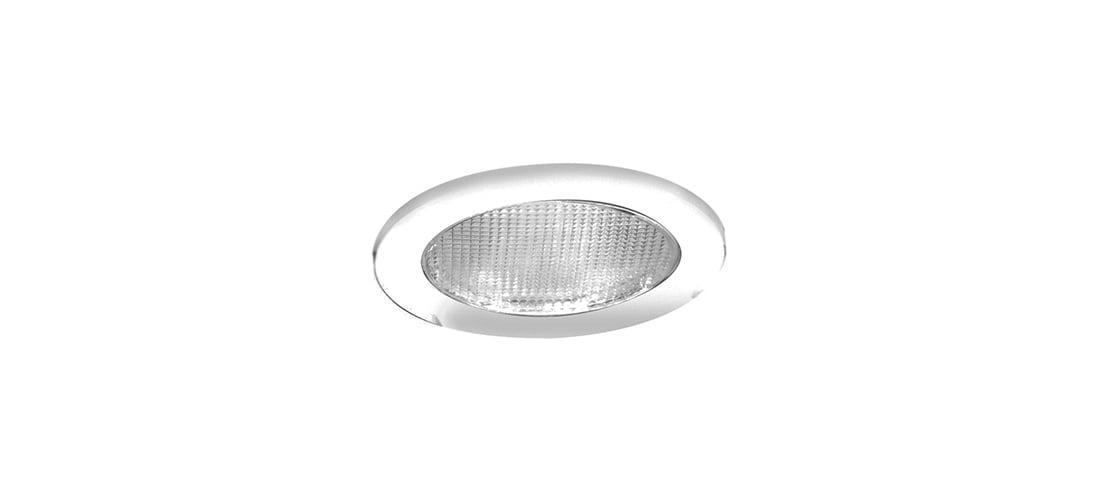 4'' White Shower Recessed Trim