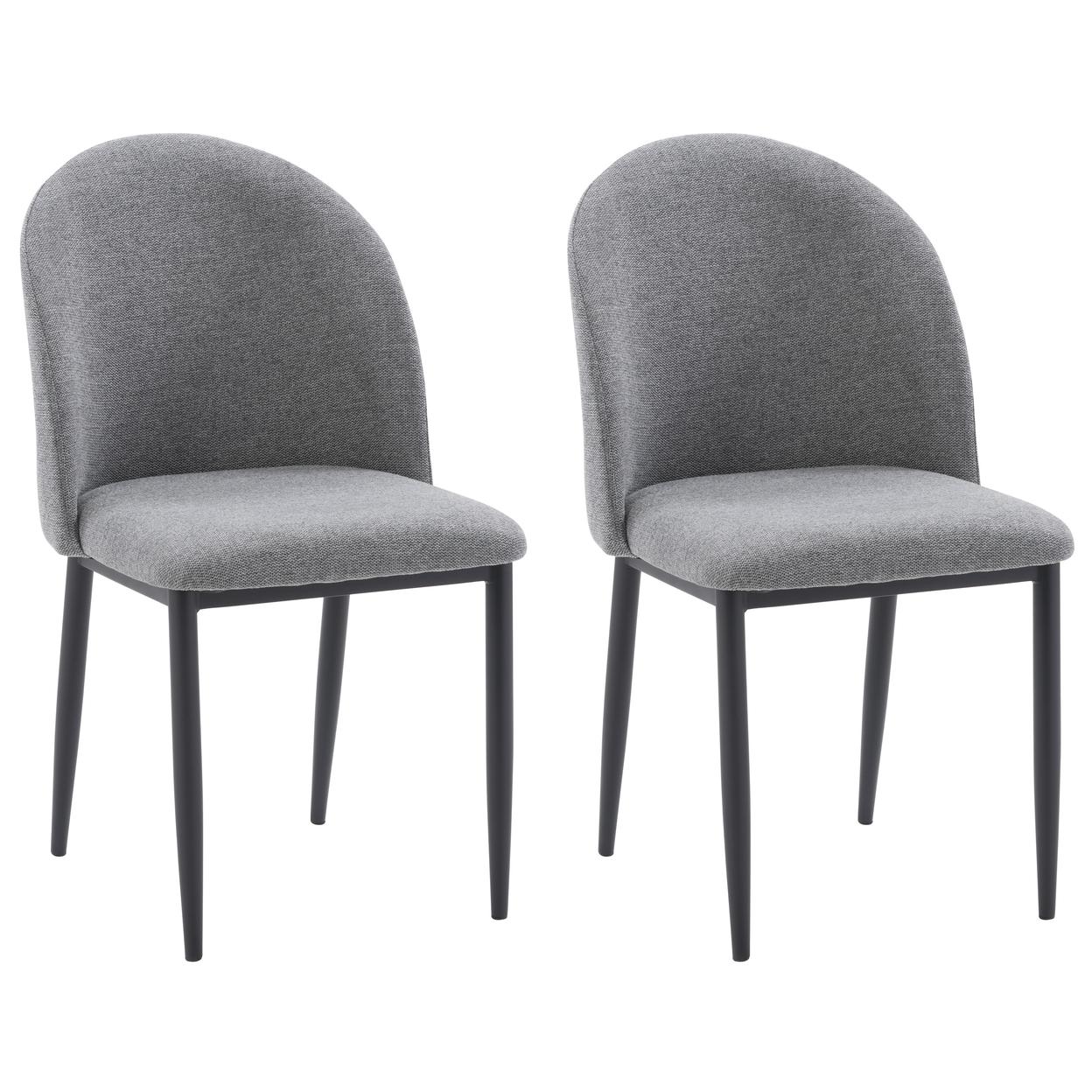 Nash Side Chair with Black Legs - CorLiving