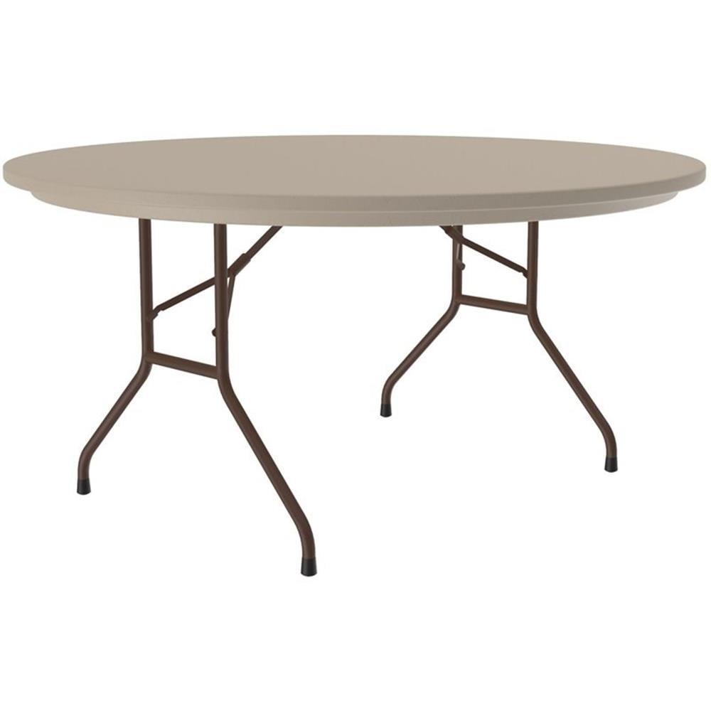 60'' Circular Portable Folding Table