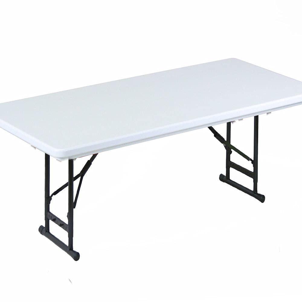 Rectangular Adjustable Folding Table