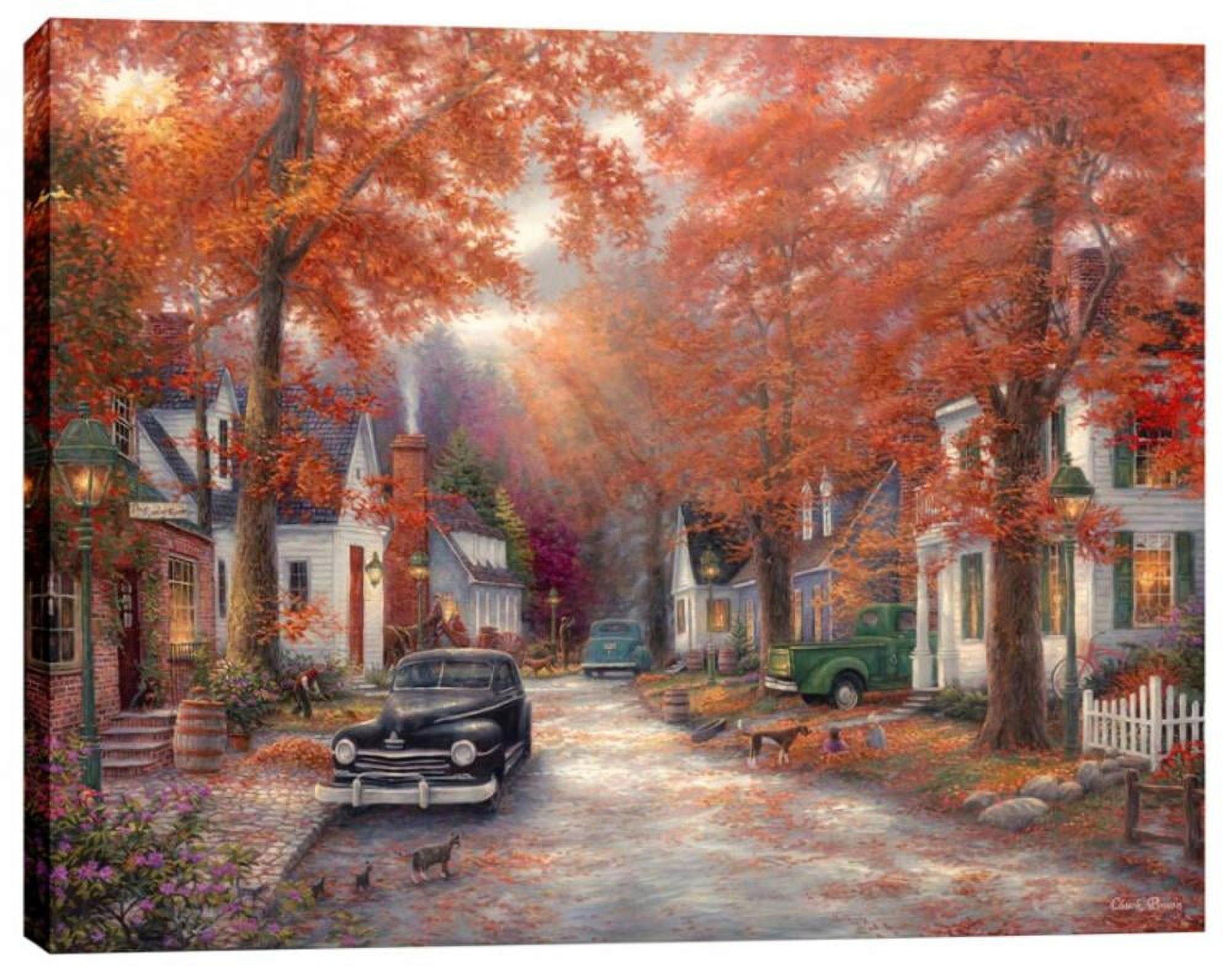 Cortesi Home A Moment on Memory Lane by Chuck Pinson Painting Print on Wrapped Canvas | Wayfair