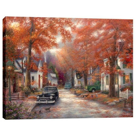 Cortesi Home A Moment on Memory Lane by Chuck Pinson Painting Print on Wrapped Canvas | Wayfair