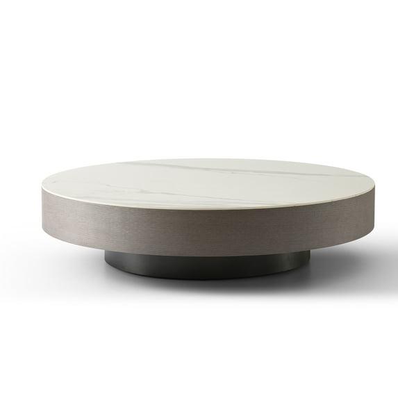 Whiteline Imports Pedestal Coffee Table
