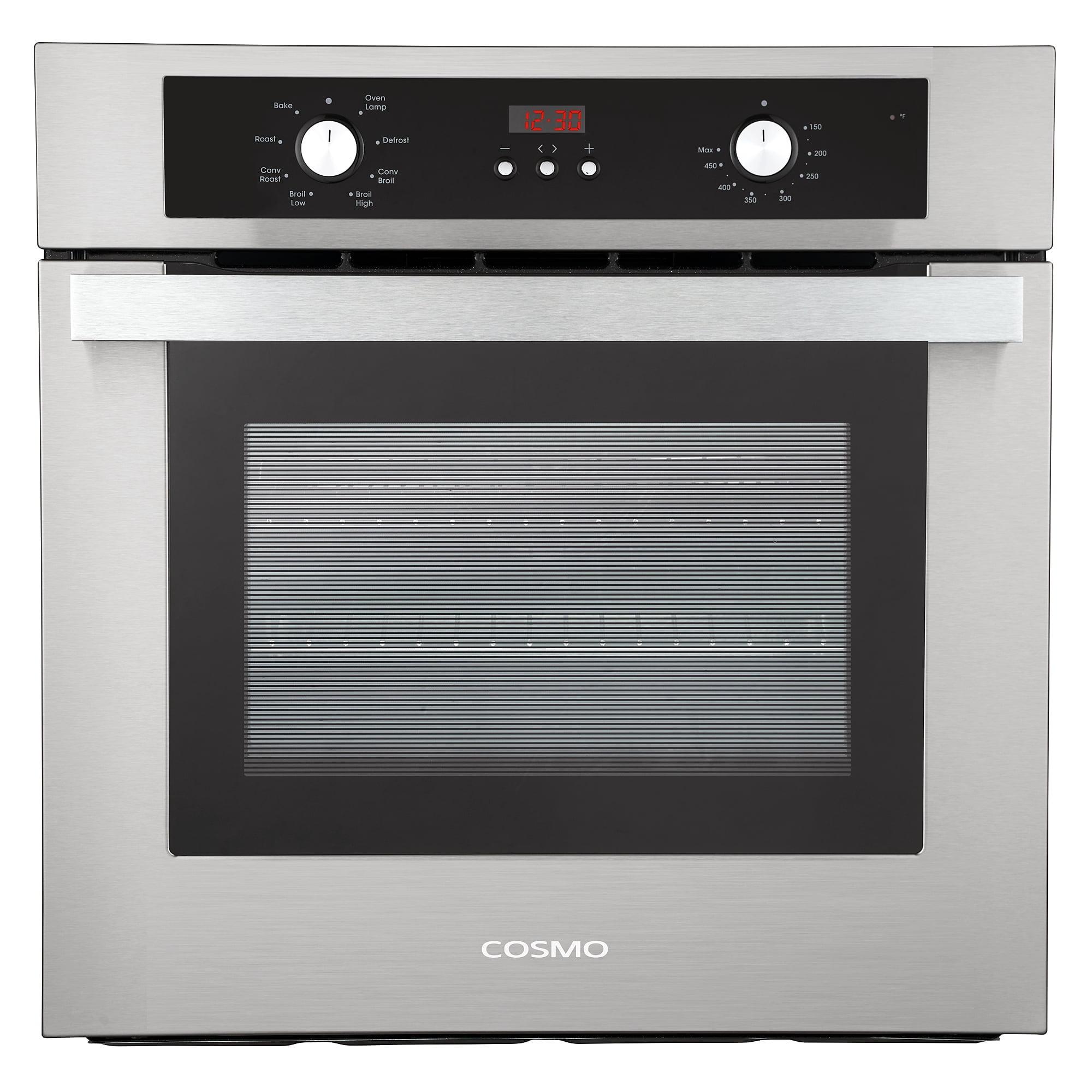 Cosmo 24" Stainless Steel Electric Convection Wall Oven