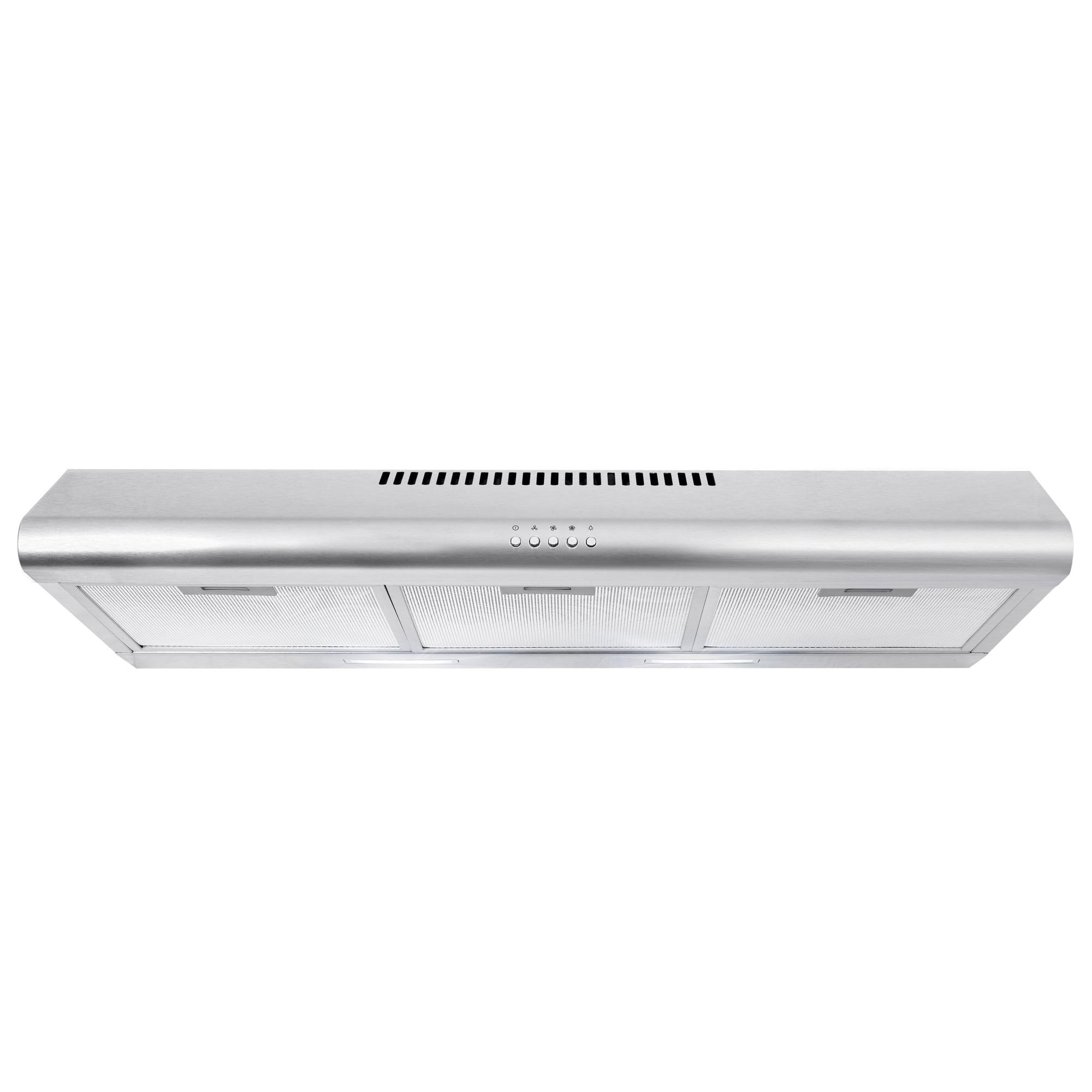 Cosmo 36" Stainless Steel Convertible Under Cabinet Range Hood