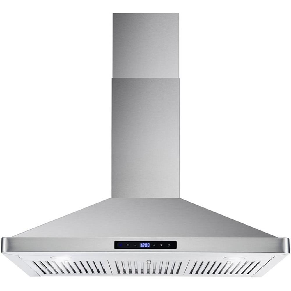 36-Inch Stainless Steel Convertible Wall Mount Range Hood