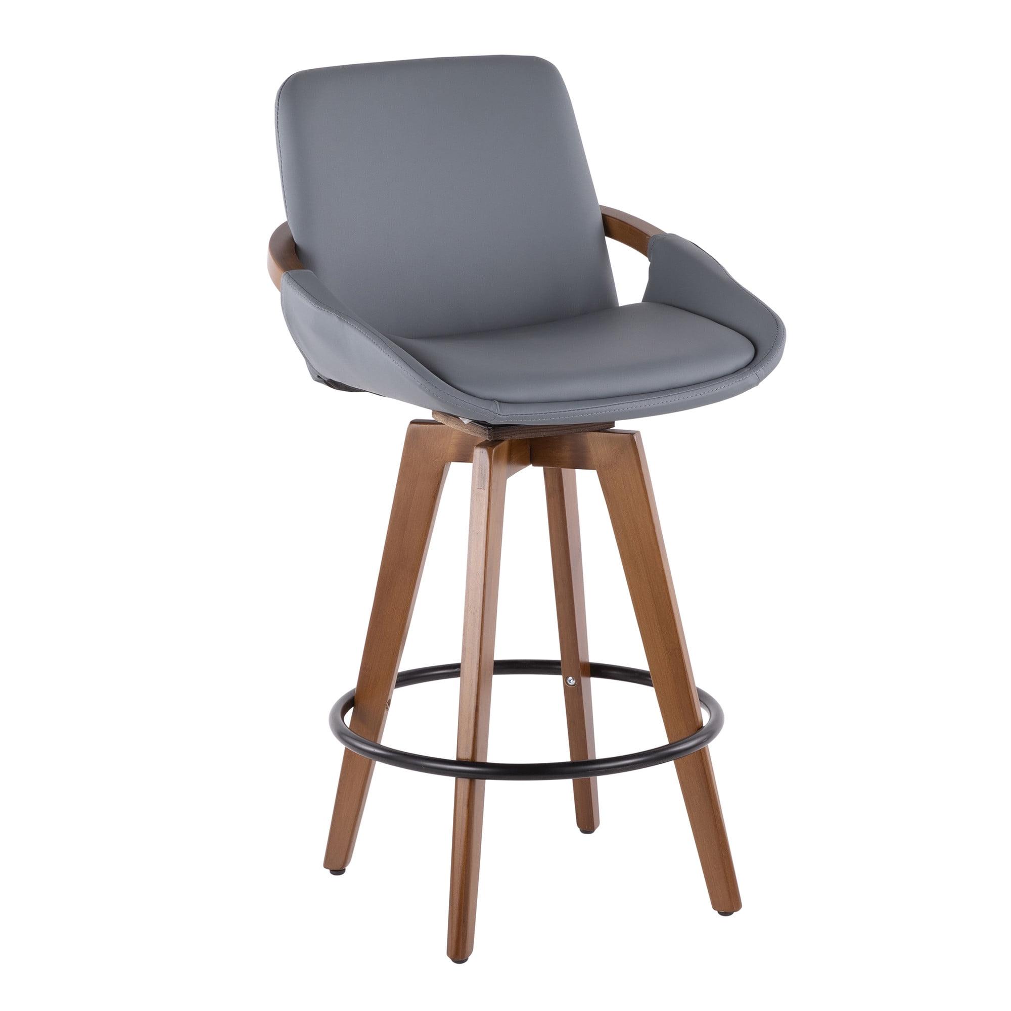 26" Cosmo Mid-Century Modern Counter Height Barstool - LumiSource