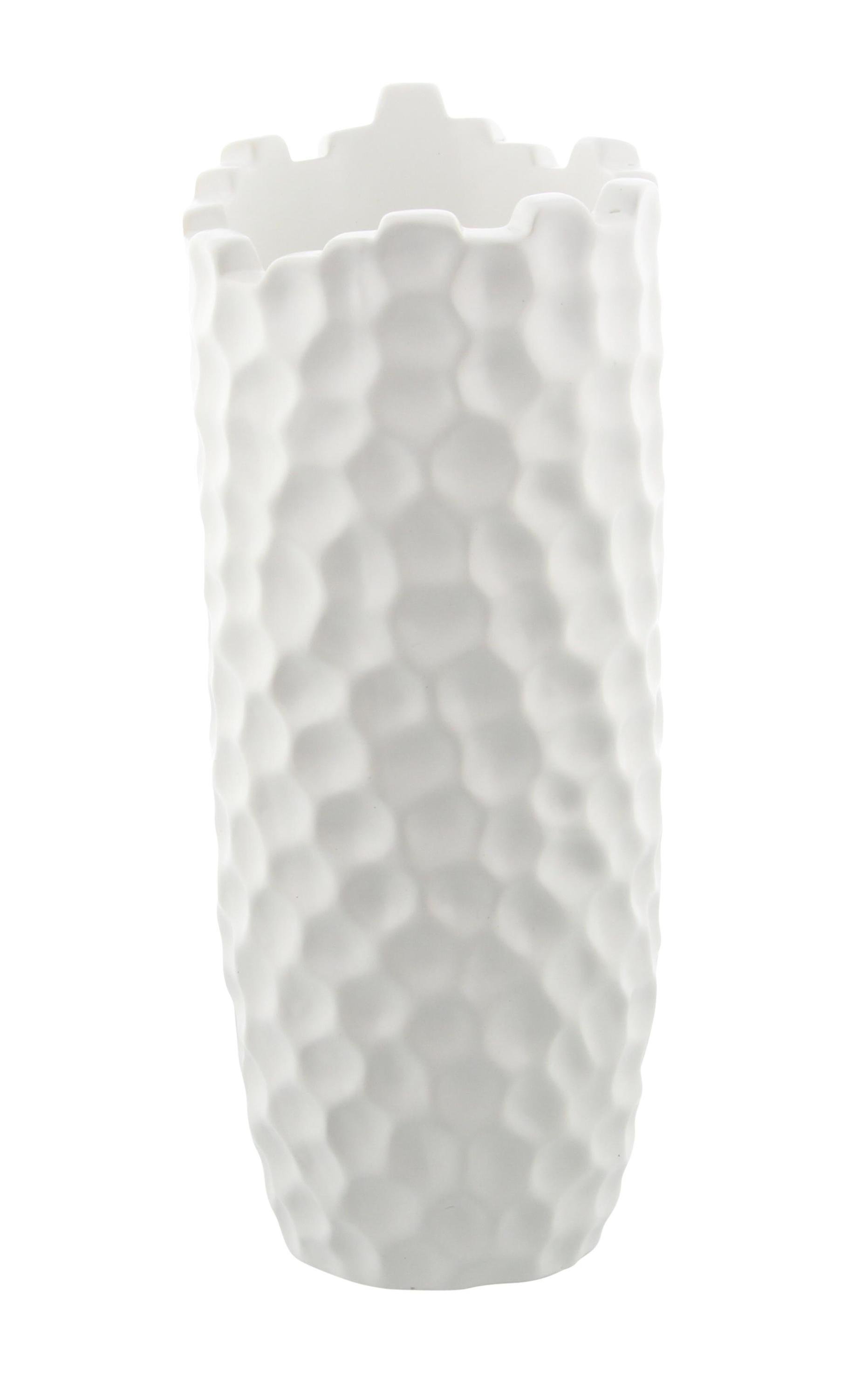 Dimpled Honeycomb Table Vase