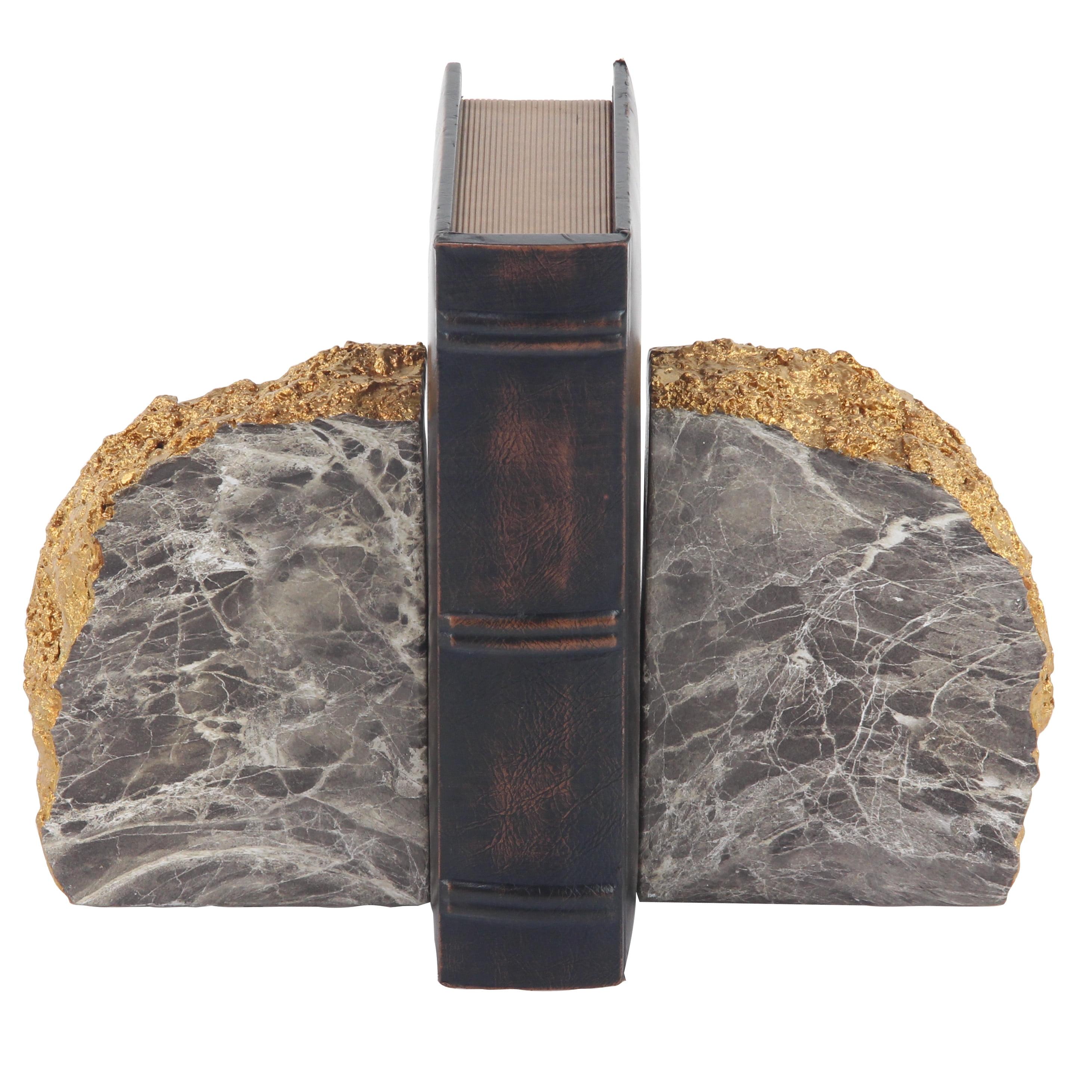 Rustic Domed Rock Bookends