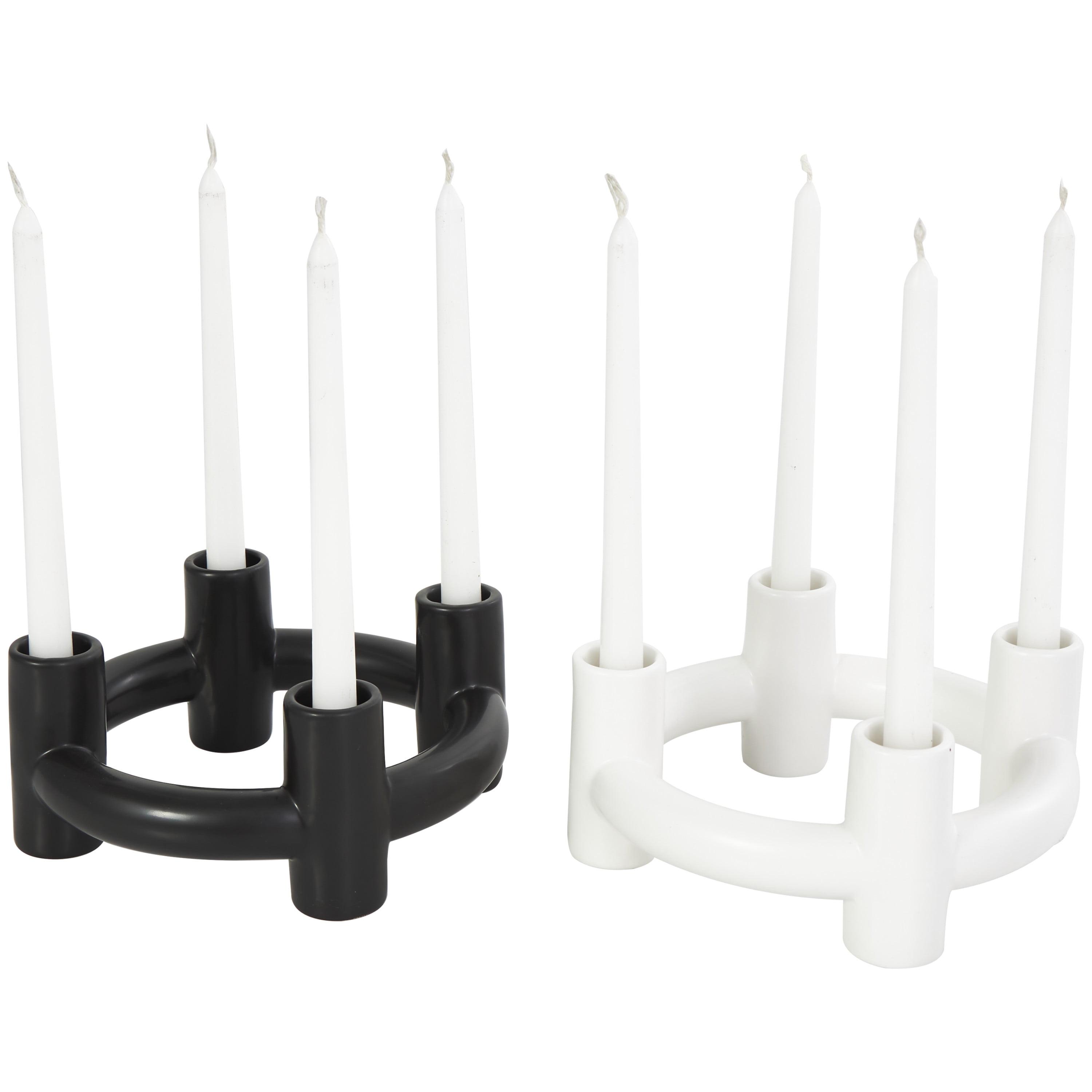 Mable 3.5'' H Earthenware Tabletop Candlestick