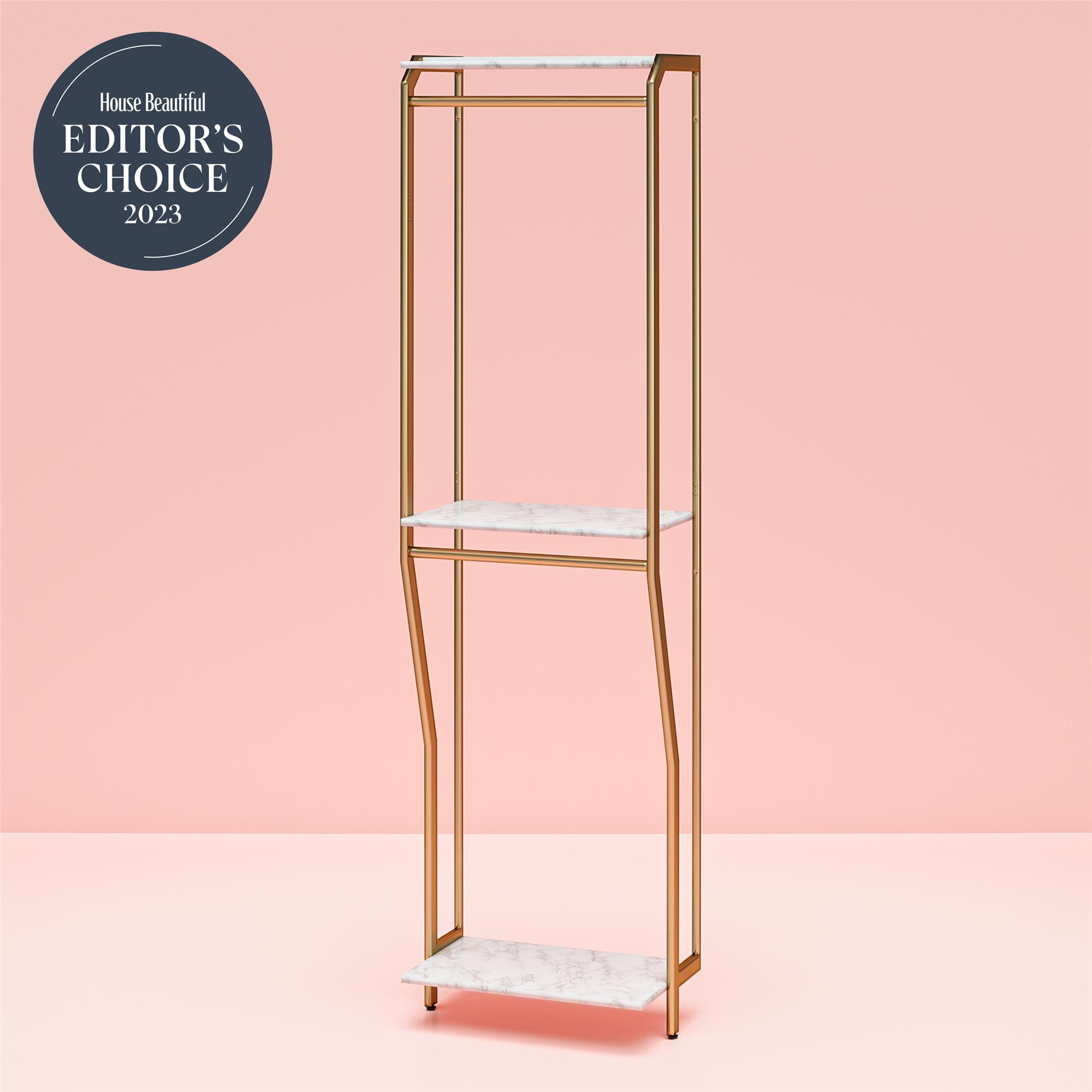 Gwenyth Closet Starter Kit with Hanging Rods