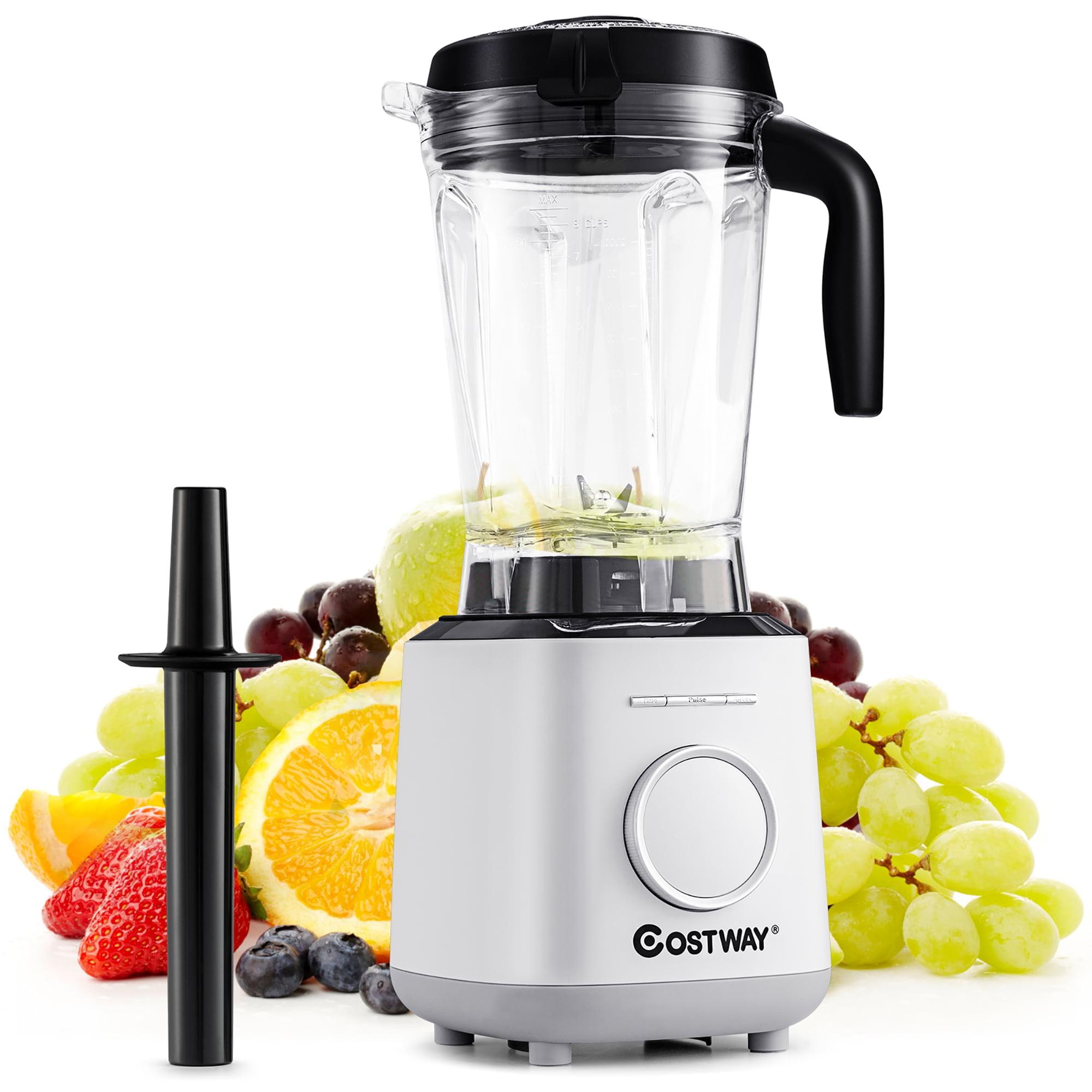 Costway 1500W Countertop Smoothies Blender 10 Speed w/ 6 Pre-Setting Programs