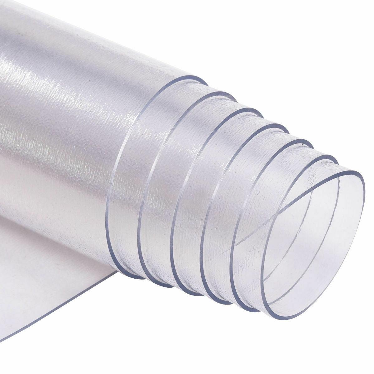 Costway 47'' x 47'' PVC Chair Floor Mat Home Office Protector for Home Office