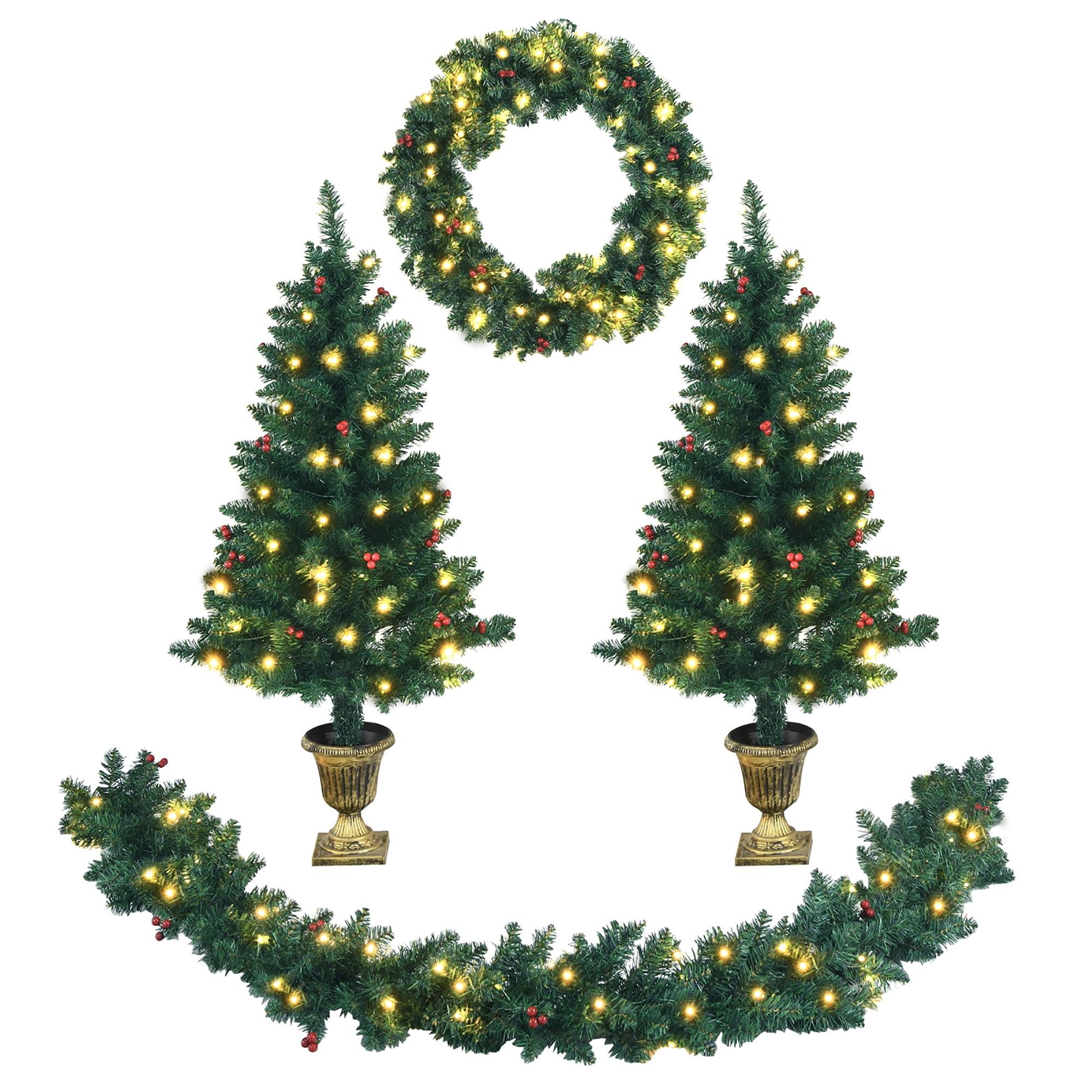 The Holiday Aisle® 4' Lighted Christmas Tree