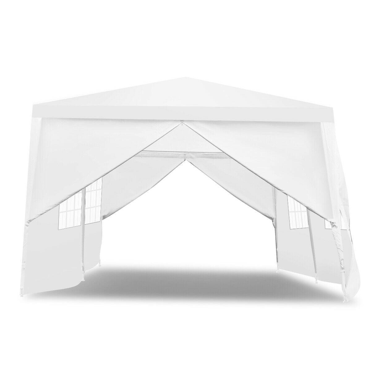 Costway Wedding Tent Canopy Party 10'x20' Heavy Duty Gazebo Cater Event W/Side Walls