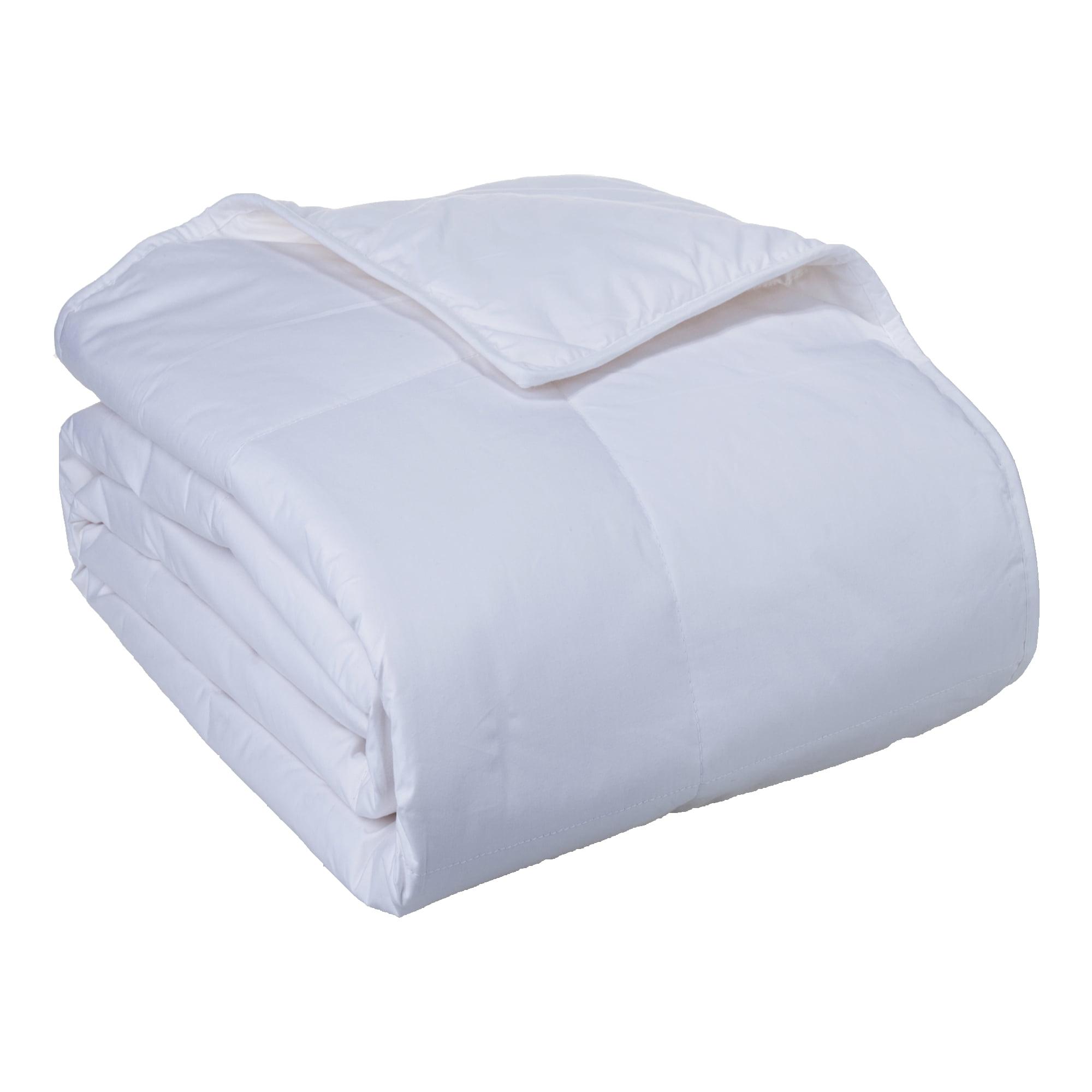 Hypoallergenic King-Size Cotton Filled Blanket - Machine Washable