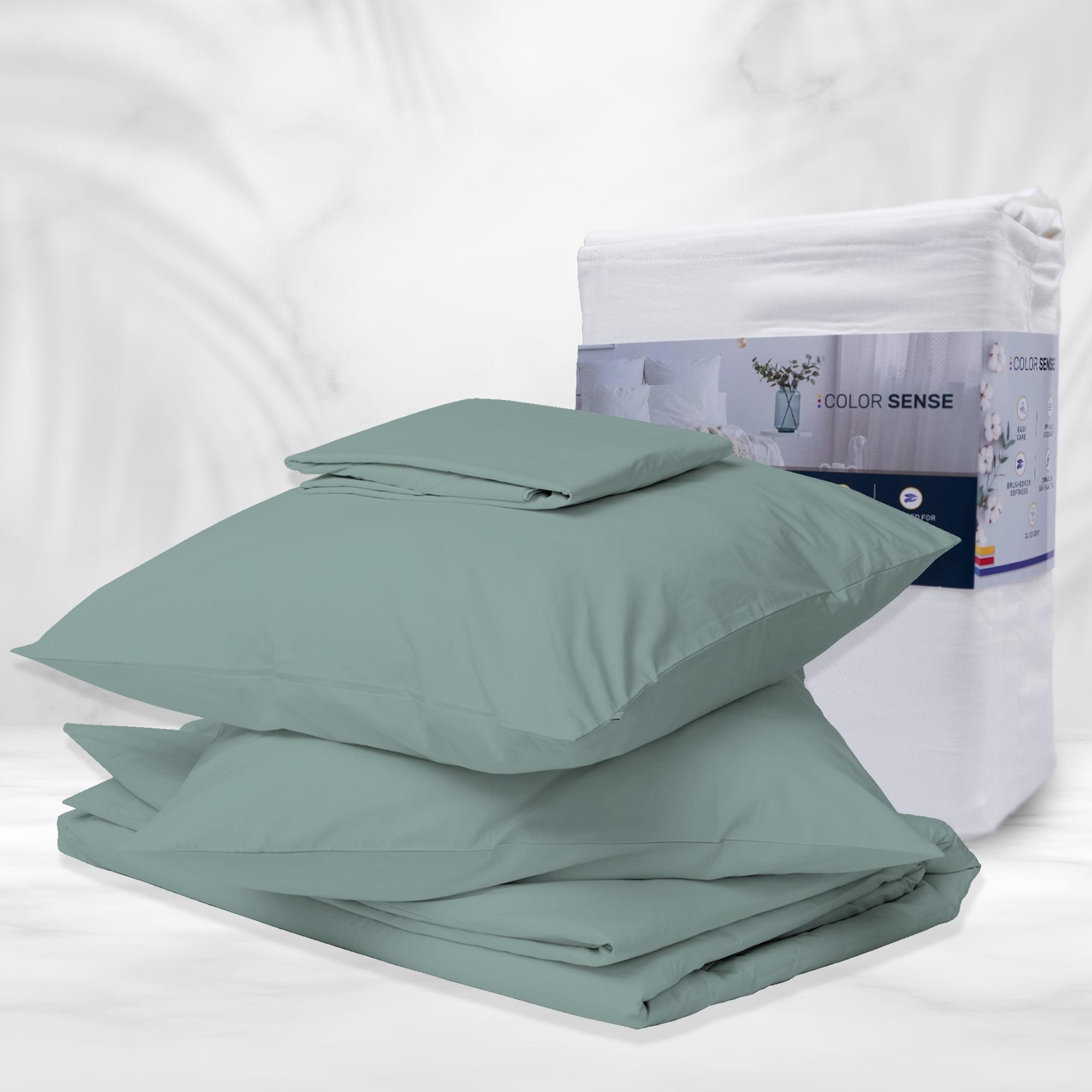 Color Sense Ultra-Soft & Silky 800TC Rich Cotton-Blend Wrinkle-Resistant Sheet Set