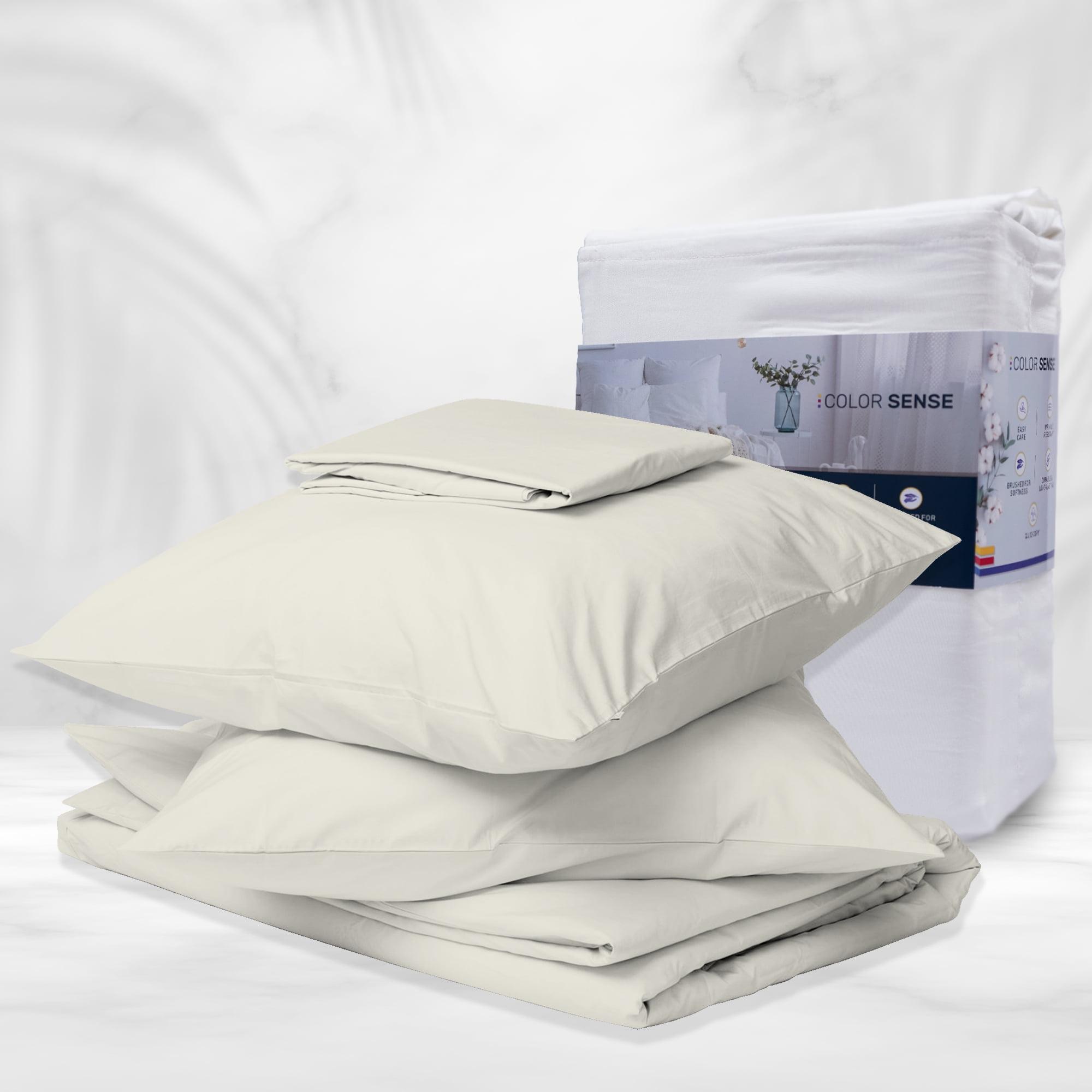 Color Sense Ultra-Soft & Silky 800TC Rich Cotton-Blend Wrinkle-Resistant Sheet Set
