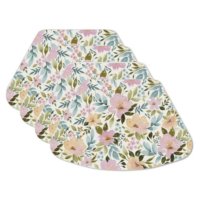 CounterArt Floral Wedge Placemat