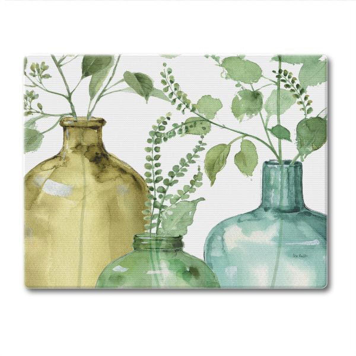 CounterArt Tempered Glass Greenery Saver Cutting Board