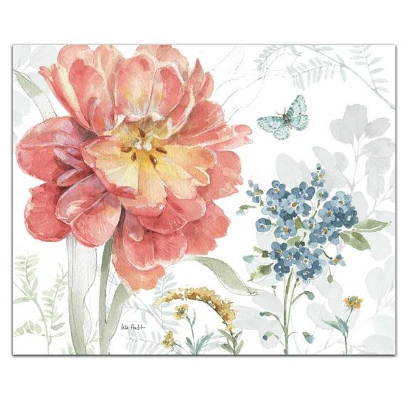 CounterArt Spring Meadow Tempered Glass Cutting Board