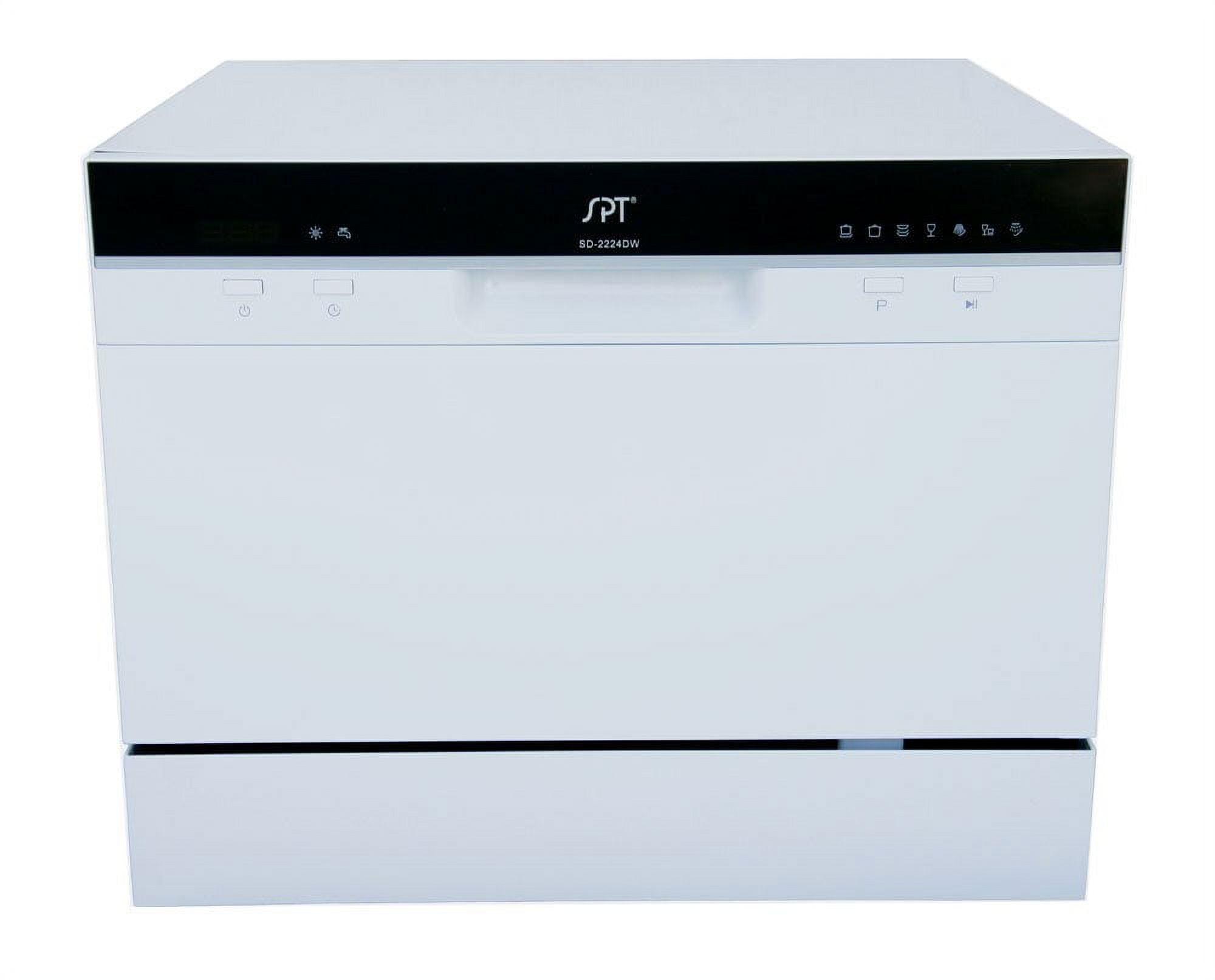 Compact White Energy Star Countertop Dishwasher for RVs