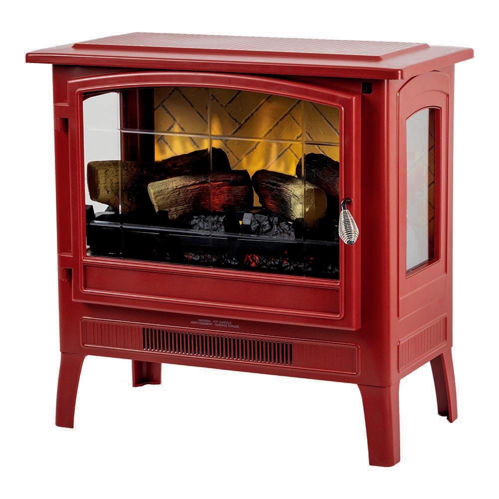 Country Living Smart Infrared Electric Fireplace Stove Heater, Alexa and Google Home Compatible