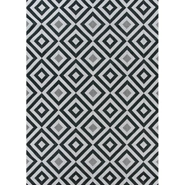 Couristan Afuera Dipole Indoor/ Outdoor Area Rug, 3'11" x 5'7", Halogen