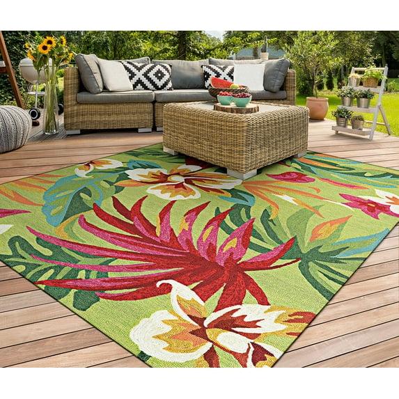 Couristan Covington Painted Fern Indoor/Outdoor Area Rug
