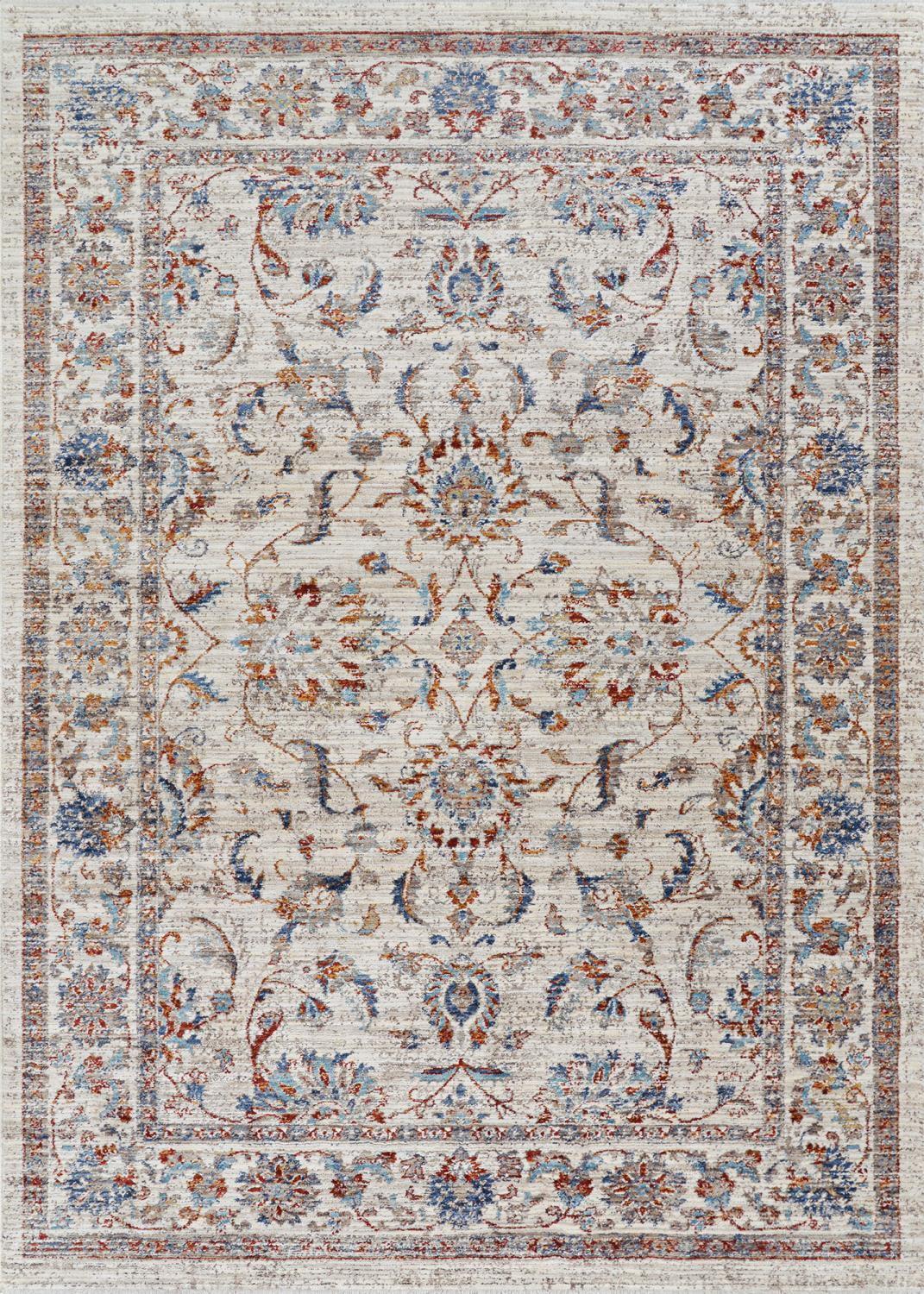 Couristan Nostalgia Persian Tabriz Area Rug, Antique Cream, 9'10" x 13'10"