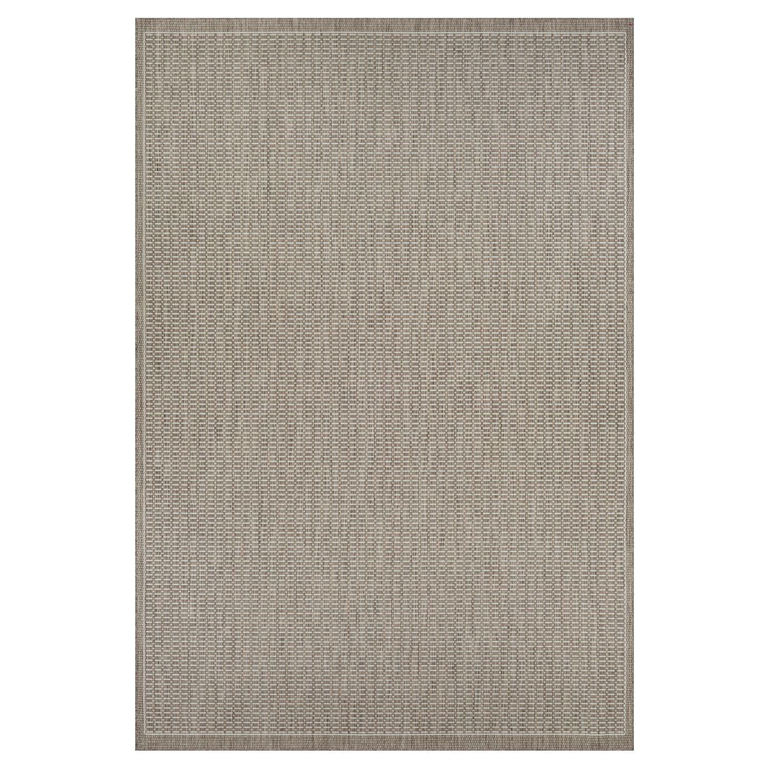 Recife Champagne-Taupe 9' x 13' Synthetic Easy-Care Area Rug