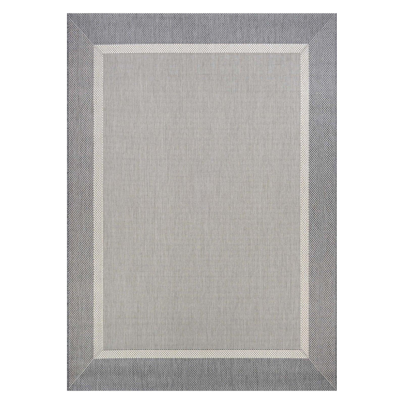 Champagne and Grey Flat Woven Wool Runner Rug