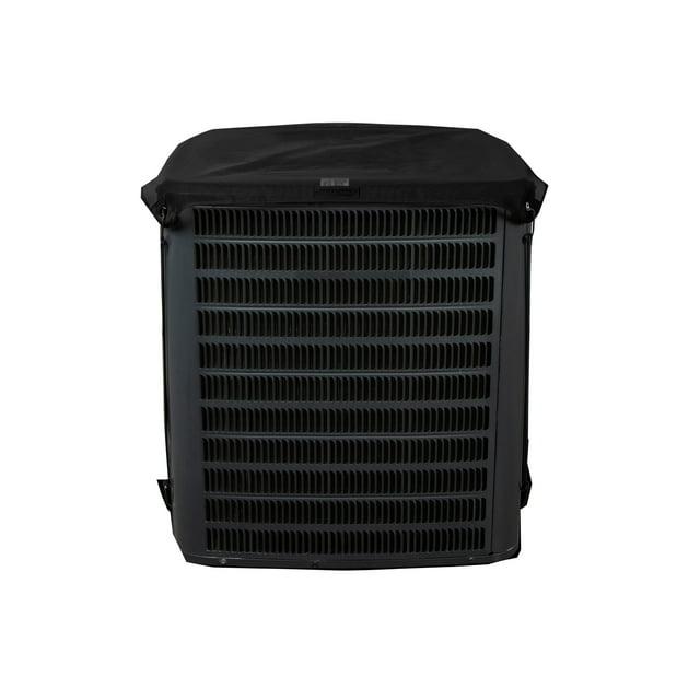 Covermates Mesh Top Air Conditioner Cover – Outdoor Protection for AC Units, Ultima 600D Polyester, Mesh Top 34W x 34D, Ripstop Black