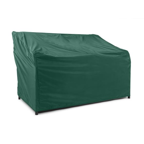 Covermates Outdoor Patio Sofa Cover - Light Weight Material, Weather Resistant, Elastic Hem, Seating and Chair Covers, 52W x 32D x 34H, Green