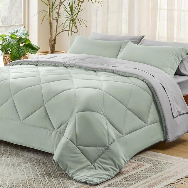 Modern Threads Modern Threads 7-Piece Reversible Comforter Set - Includes Comforter, Sheets, Pillowcases, and Shams