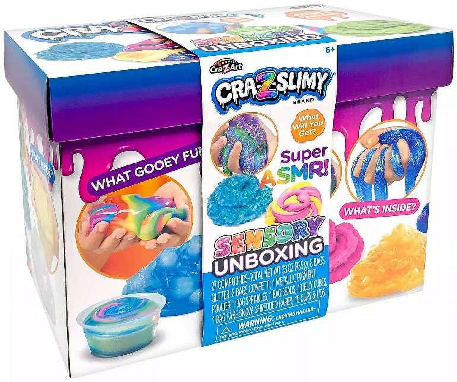 Cra-Z-Slimy Super Sensory Unboxing Slimes and Putties